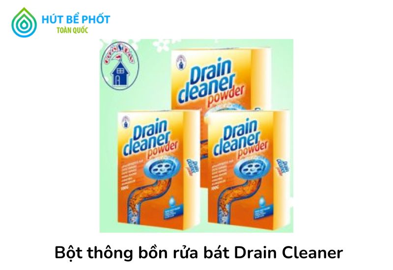 bột thông tắc bồn rửa bát