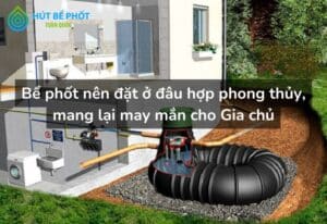 Bể phốt nên đặt ở đâu