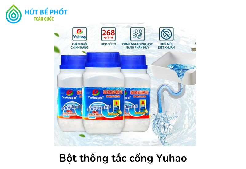 bột thông tắc cống