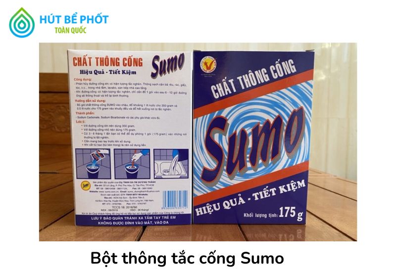 bột thông tắc cống