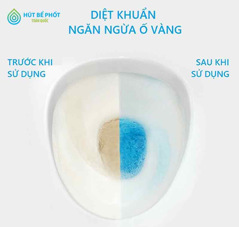 cách sử dụng lọ thả bồn cầu