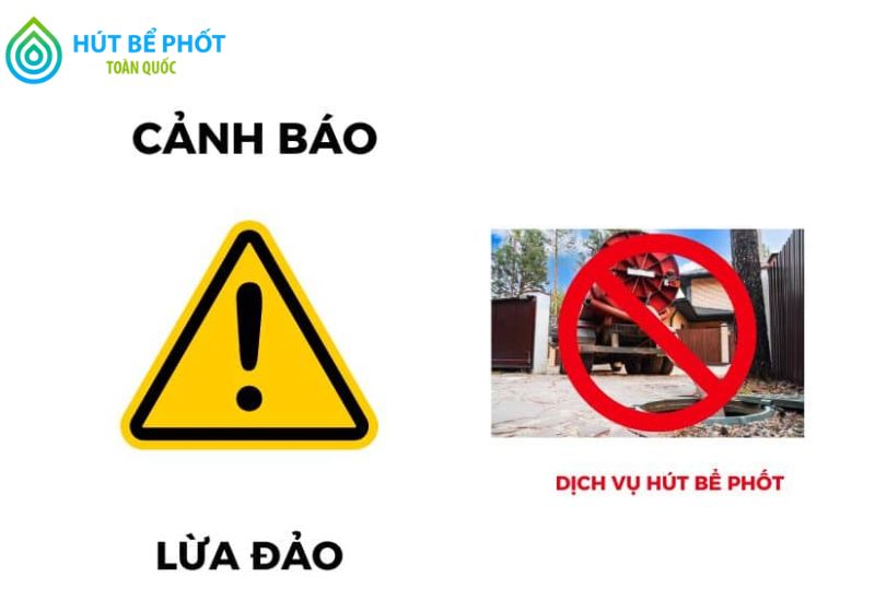 chiêu trò hút bể phốt lừa đảo