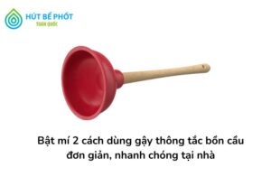 gậy thông bồn cầu