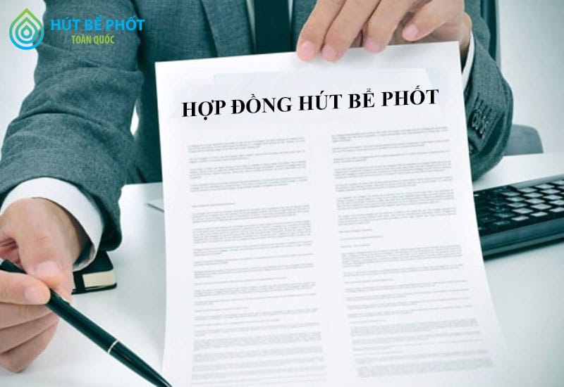 hợp đồng hút bể phốt