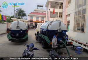 hút bể phốt tại Thuận Thành