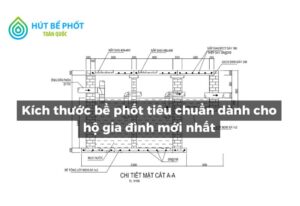 Kích thước bể phốt