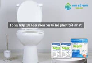 men xử lý bể phốt