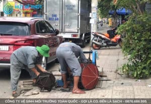 nạo vét hố ga quận 6