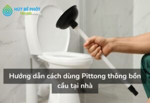 Pittong thông bồn cầu