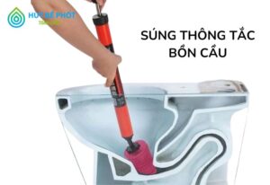 Súng thông tắc bồn cầu