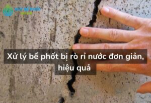 xử lý bể phốt bị rò rỉ